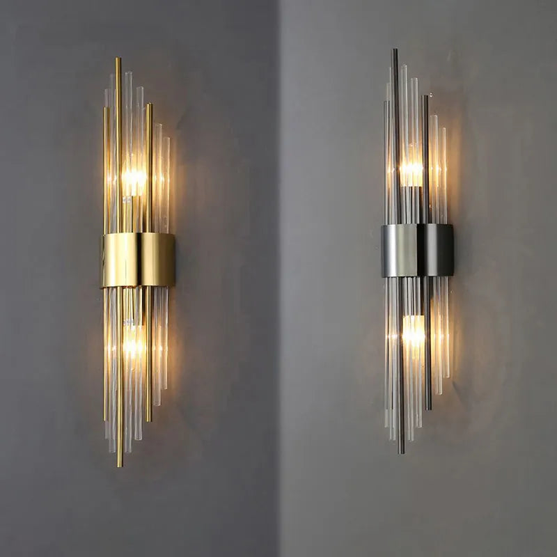 Luxury Wall Lamp Modern LED Gold Wall Light Indoor Lighting