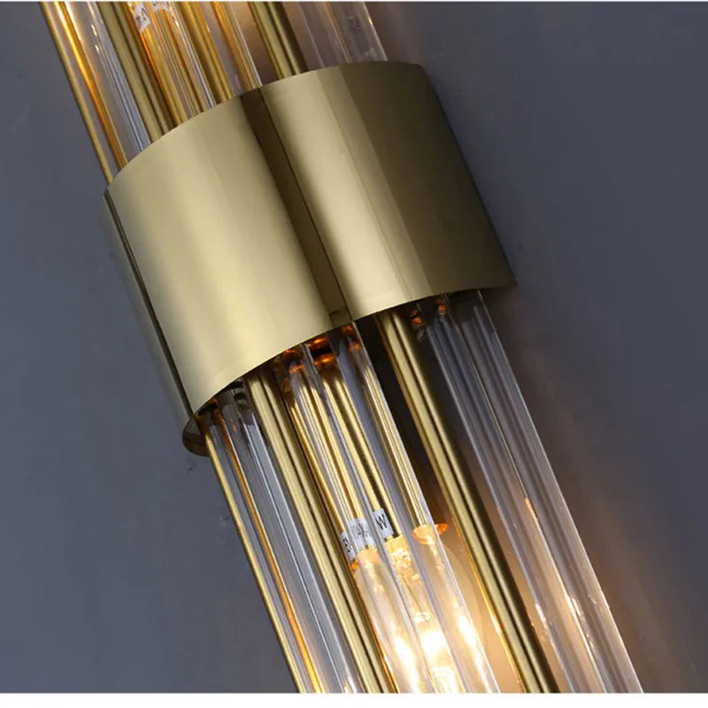 Luxury Wall Lamp Modern LED Gold Wall Light Indoor Lighting